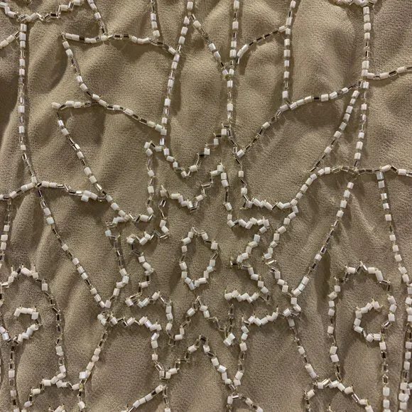 JKARA Beaded Mock Fair Dress - Picture 13 of 16